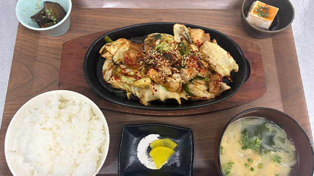 定食メニュー