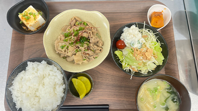 定食メニュー