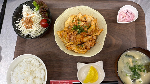 定食メニュー